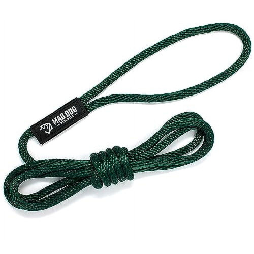 5/8" x 35' Forest Green Solid Braid Nylon Dock Line - Made in USA