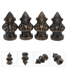 Finial Lampa Miotail Donn Dorcha do Lampa Boird 4 phíosa