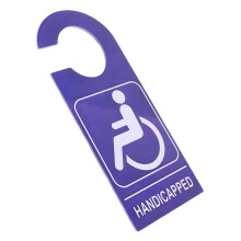 Lichtgewicht Gehandicapten Parkeerbord Hanger Voor Auto