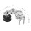 Verstelbare Kettingspanner Aluminium Motorfiets Sterk 2
