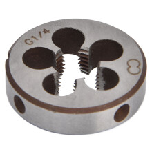 Thread Die, 5 Chip Holes Accurate Strong Toughness Threading Dies 38mm OD For Replacement