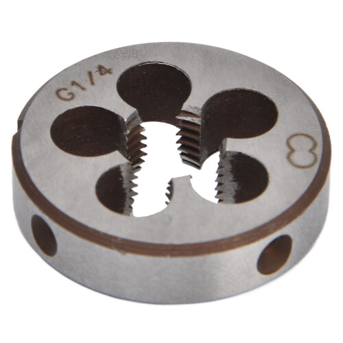 Thread Die, 5 Chip Holes Accurate Strong Toughness Threading Dies 38mm OD For Replacement