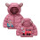 Kinderjas met capuchon, rood, maat 110 1