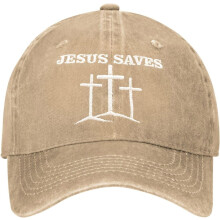 Gorra de béisbol vintage ajustable – Algodón lavado, negro