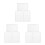 9St Lichtdoorlatende Plastic Lightersleeve Beschermhoes Draagbaar 9