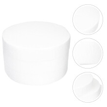 3Pcs White Round Foam Circles for Craft Flower Supplies and Cake Models