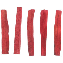 Red Palo Santo Sticks South American Peruvian Holy Wood Space Purification 5pcs