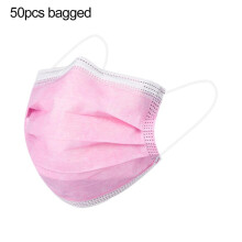 Disposable Three-layer Non-woven Mask Ear Loop Mouth Cover Non Medical P1J9