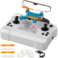 Mini Drone for Kids – Easy Stunts, 360 Flips, Altitude Hold, LED, Propeller Protection, Indoor/Outdoor, Compatible with All Ages