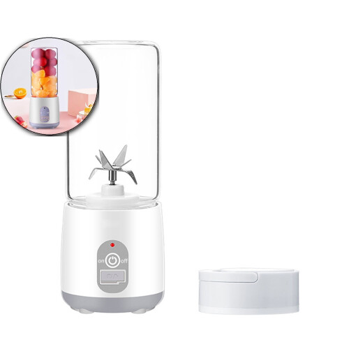 Portable rechargeable juicer cup 420 ml