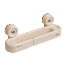 Suction Bathroom Slipper Holder Wall Mounted Plastic Shoe Organizers With Drainage Holes Space Saving Storage Rack For Bathroom Shower