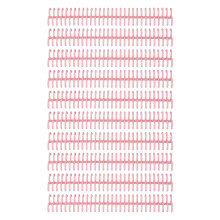 Molle di plastica per rilegatura formato A4, 10 pezzi, 150 pagine, con 30 fori, rosa, apertura e chiusura facili, 19 mm