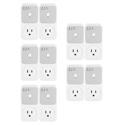 10Pièces Protection Voltage Cuisine Multi-Appareils En ABS Polyvalent 2