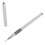 6Pcs Nail Liner Brushes Set Ultra Thin Silver 8
