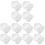 12Pcs Baby Pacifier Storage Box Transparent Compact Travel Holder Case 3