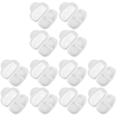 12Pcs Baby Pacifier Storage Box Transparent Compact Travel Holder Case 2