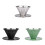 Hand Drip Coffee Maker Coffee Machine Accessory Coffee Filter Cup Professional Coffee Dripper Metal Espresso Tool 4