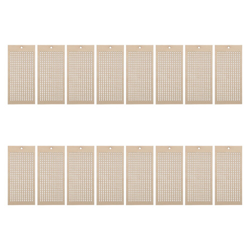 32Pièces Marque-Pages Bois Khaki À Broder Pour Loisirs Maison 1