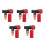 10Pièces Accessoires Gonfleur Multicolores Valve Presta 4