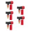 10Pièces Accessoires Gonfleur Multicolores Valve Presta 5