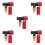 10Pièces Accessoires Gonfleur Multicolores Valve Presta 8