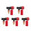10Pièces Accessoires Gonfleur Multicolores Valve Presta 9