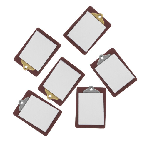 30Pièces Mini Planche À Clip Et Réaliste Pour Décor Miniature 1