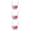 3Pièces Corbeilles Décoratives Bébé Coton Rouge Melon Portables 4