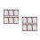 12Pièces Mini Tableaux Stylés Clips Décoratifs Pour Maison De 10
