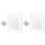 2Sets Langlebiges Acryl Quilling Board Für DIY Papierarbeiten 4