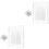 2Sets Langlebiges Acryl Quilling Board Für DIY Papierarbeiten 5