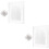 2Sets Langlebiges Acryl Quilling Board Für DIY Papierarbeiten 8