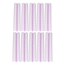 10 piezas 19 mm Morado A4 30 anillos espina de peine 150 páginas