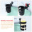 Universal Cup Holder Stroller Attachment Compact Plastic 1Set 4