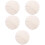150Pcs Beige Cotton Steamer Cloths Non-Stick Reusable Kitchen Liners 7