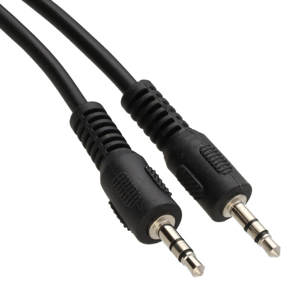 Kenable 3.5Mm Stereo Jack Plug To Plug Audio Lead Single Screened Cable 10M