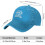 Gorra ajustable de mezclilla estilo "dad hat" – Unisex, mezcla de algodón 2