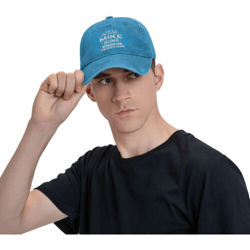 Gorra ajustable de mezclilla estilo "dad hat" – Unisex, mezcla de algodón 2