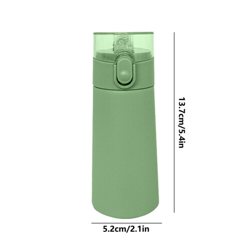 5oz Mini Insulated Water Bottle with Straw – Stainless 2