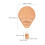 Accessoire Suspendu Ballon À Air Chaud Beige Pour 3