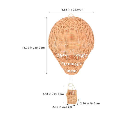 Accessoire Suspendu Ballon À Air Chaud Beige Pour 2