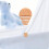 Accessoire Suspendu Ballon À Air Chaud Beige Pour 5