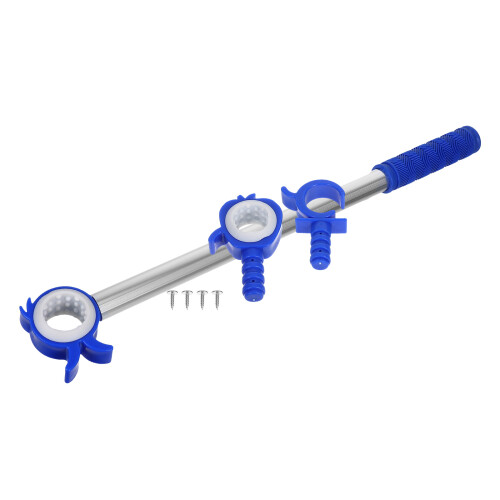5Ensembles Tringles Ajustables Bleu Aluminium+ Pour Maison 2