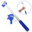 5Ensembles Tringles Ajustables Bleu Aluminium+ Pour Maison 10
