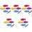 20Pcs Kindergarten Teaching Aids Assorted Color DIY Math Toy for Kids 5
