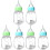 3 Sets Plastic Pet Feeding Bottles For Cats And Puppies 3