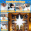 Décoration gonflable extérieure Étoile de Bethléem 1,8 m avec 5 LED 4