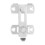 1Pièces Verrou De Porte Acier Inox Robuste Usage Maison Argenté 9
