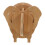 2Sets Bamboo Hot Dish Mats Khaki Insulated Pot Holders 2
