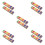 10Pièces Harmonica Jouet Bois Durable Multi Couleurs 16 Trous Enfants 6